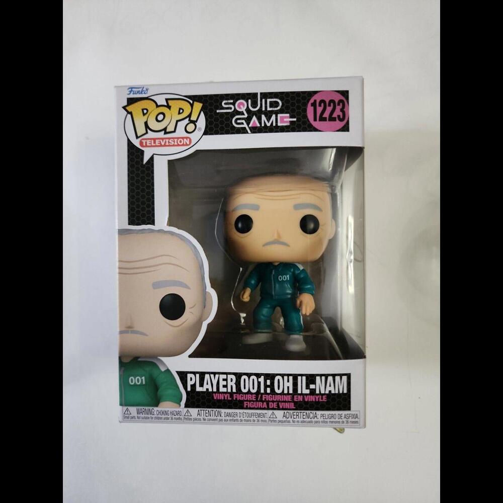 Player 001: Oh Il-Nam Funko Pop TV Squid Game 1223 w protector